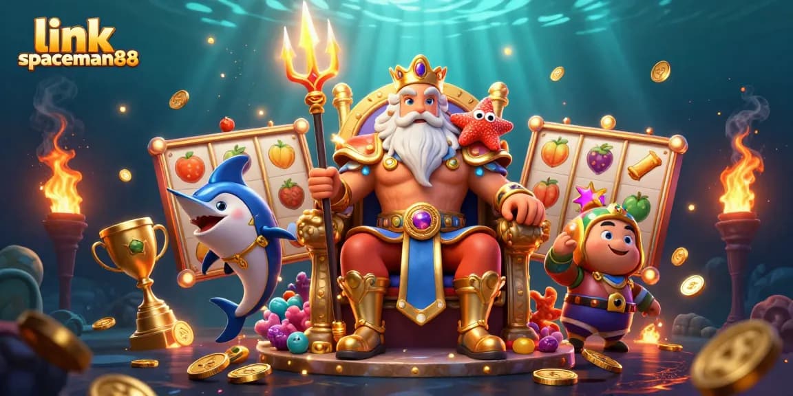 Experience the excitement at link spaceman88 with vibrant slots, glowing characters, and thrilling jackpot elements.