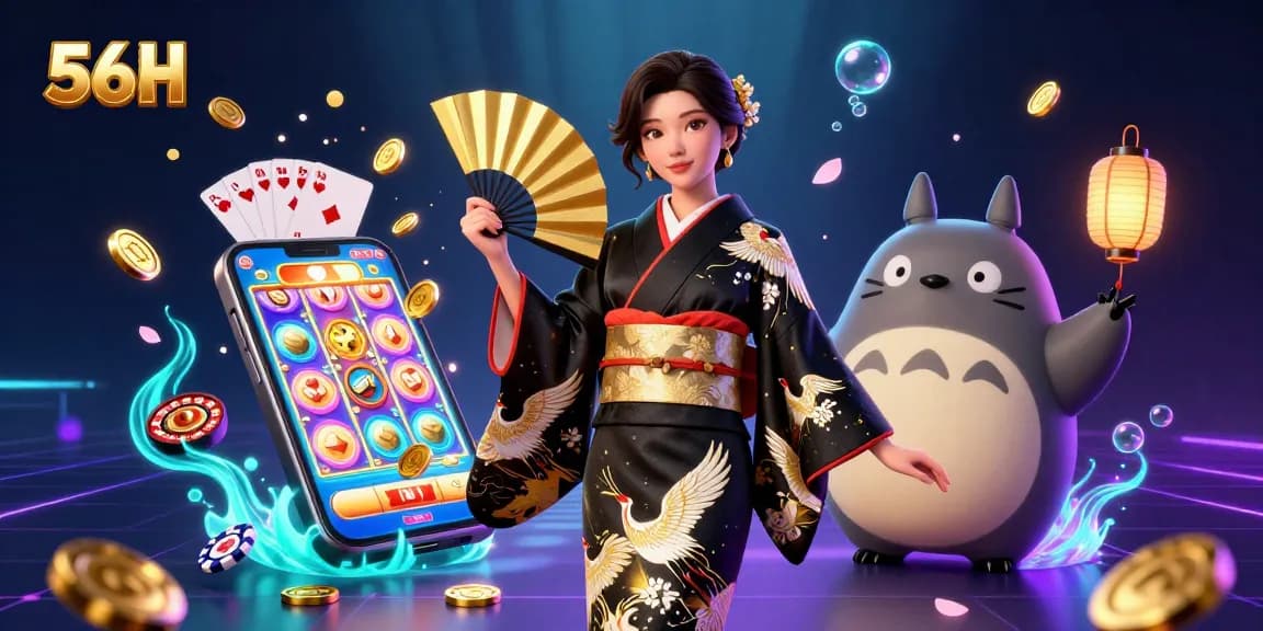Engage in thrilling gaming experiences at 56H with captivating visuals and dynamic elements.
