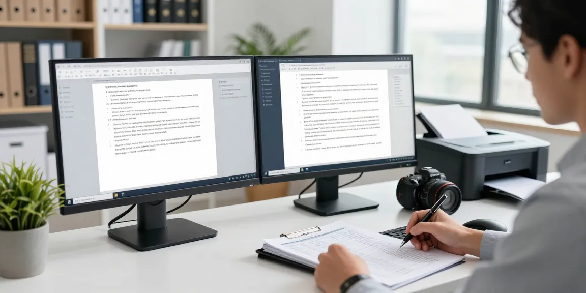 Verify PDFs to detect fake pdf documents in a modern office.