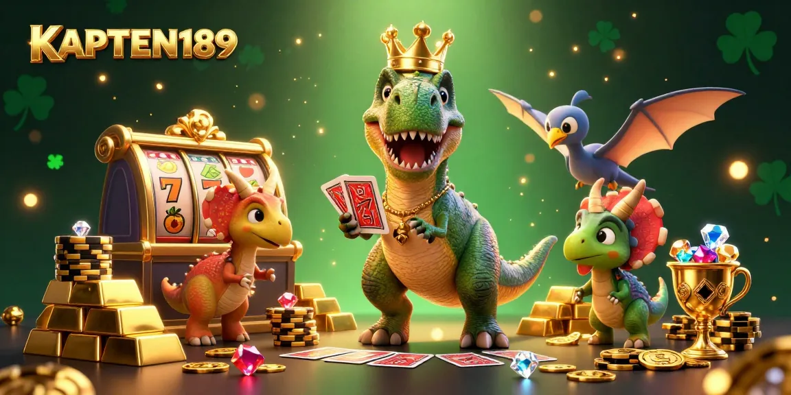 KAPTEN189 memberikan pengalaman bermain slot yang seru dengan visual kaya harta dan permainan kartu.