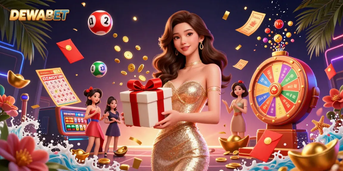 Engage with DEWABET and win big in the festive casino atmosphere filled with vibrant games and prizes.