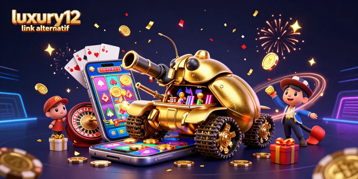 Experience the thrill at luxury12 link alternatif with an extravagant 3D casino illustration packed with action and excitement.