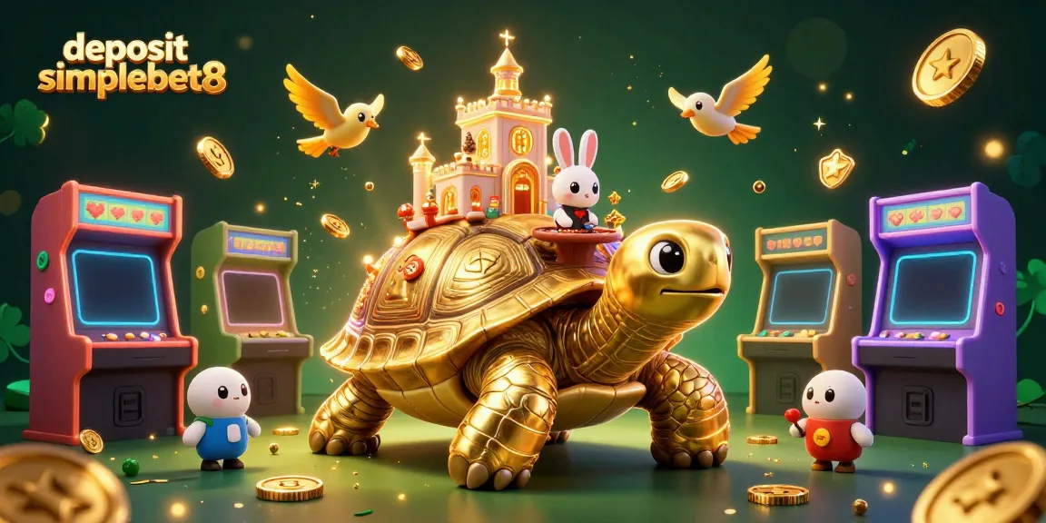 Experience the thrill of deposit simplebet8 with a golden tortoise casino and rabbit dealer.