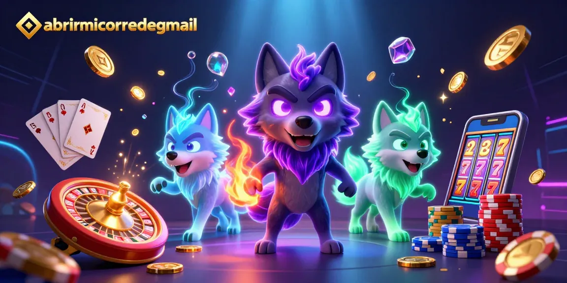 Experience thrilling gaming at abrirmicorreodegmail with a vibrant casino scene full of dynamic playing elements.