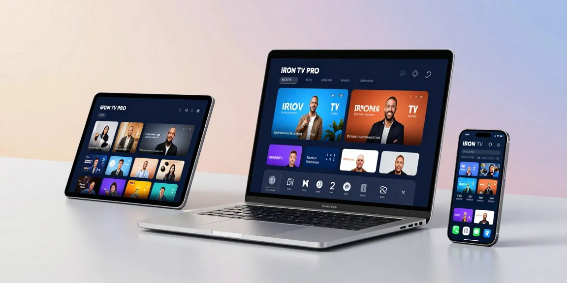 Iron TV Pro - Accès IPTV premium avec technologie avancée et sécurité.