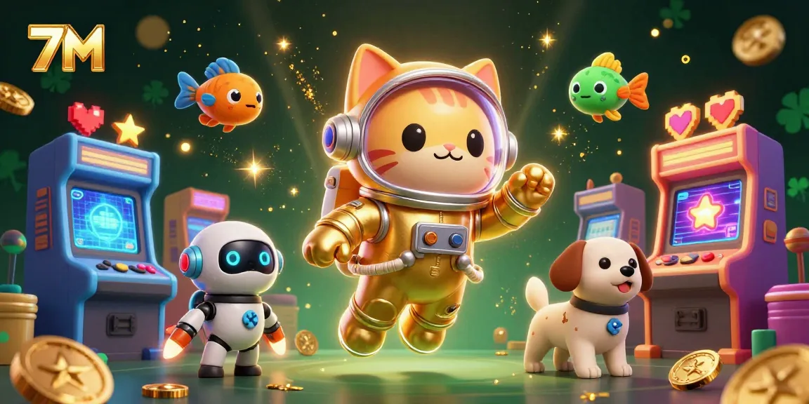 Experience real-time betting thrills with 7M in a vibrant 3D casino adventure.
