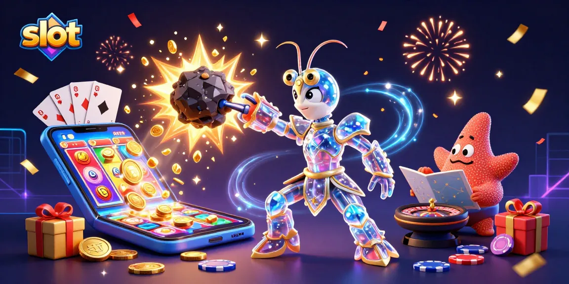 Jelajahi slot dengan karakter menarik dan permainan seru dalam ilustrasi slot yang memukau ini.